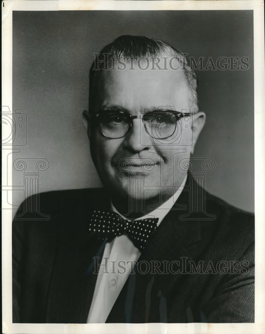 1961 Press Photo United Cerebral Palay Associations Inc. Director J. R. Cooper - Historic Images