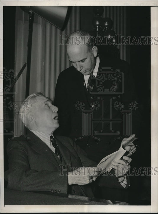 1940 Senator James Reed And Edmund Toland Attack NLRB - Historic Images
