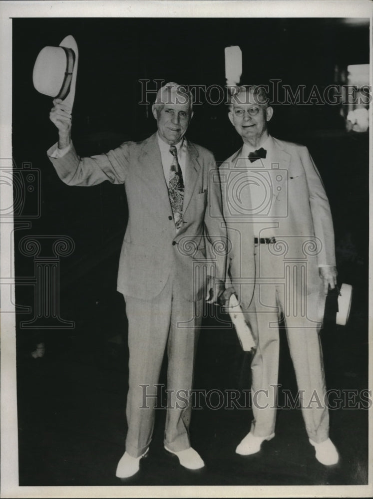 1932 Press Photo Ex-MO Senator James Reed in Chicago for Democratic Convention - Historic Images