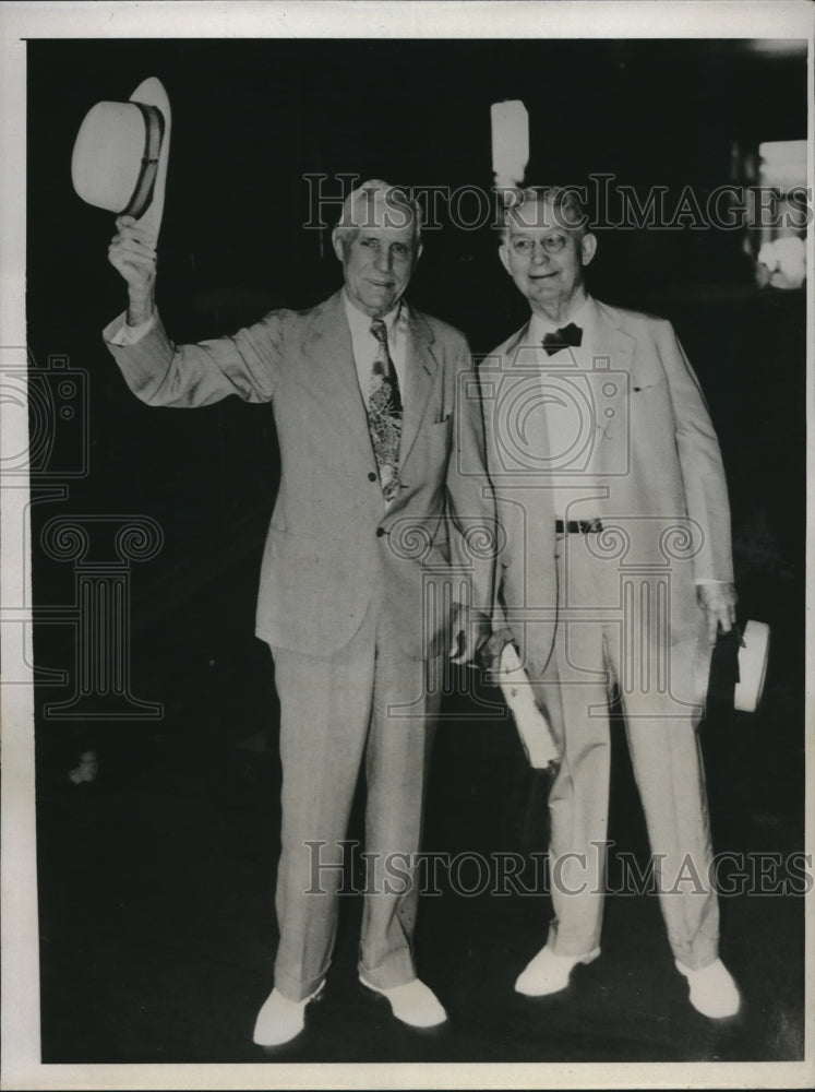 1932 Press Photo Ex-MO Senator James Reed in Chicago for Democratic Co ...
