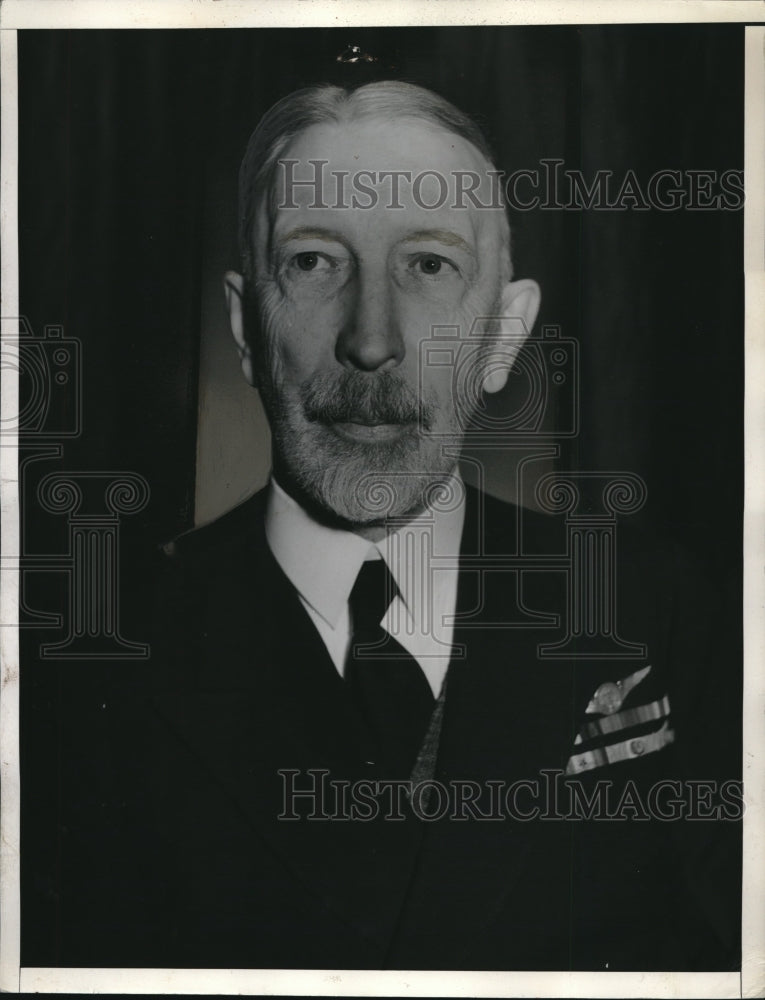 1934 Press Photo Admiral Joseph Reeves United States Naval Fleet - Historic Images