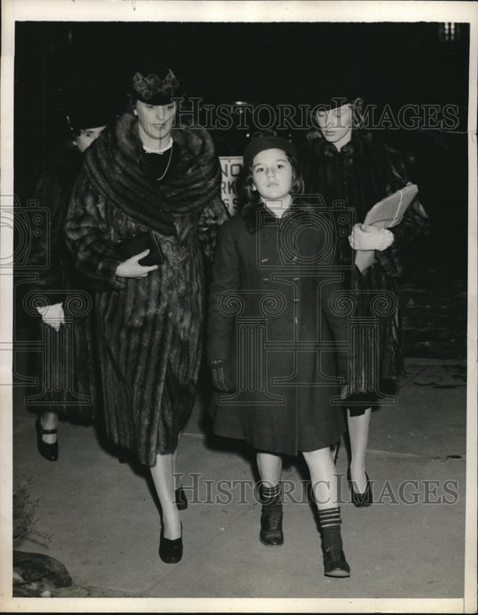 1938 Press Photo Boston Massachusetts Haven Clark Church - Historic Images