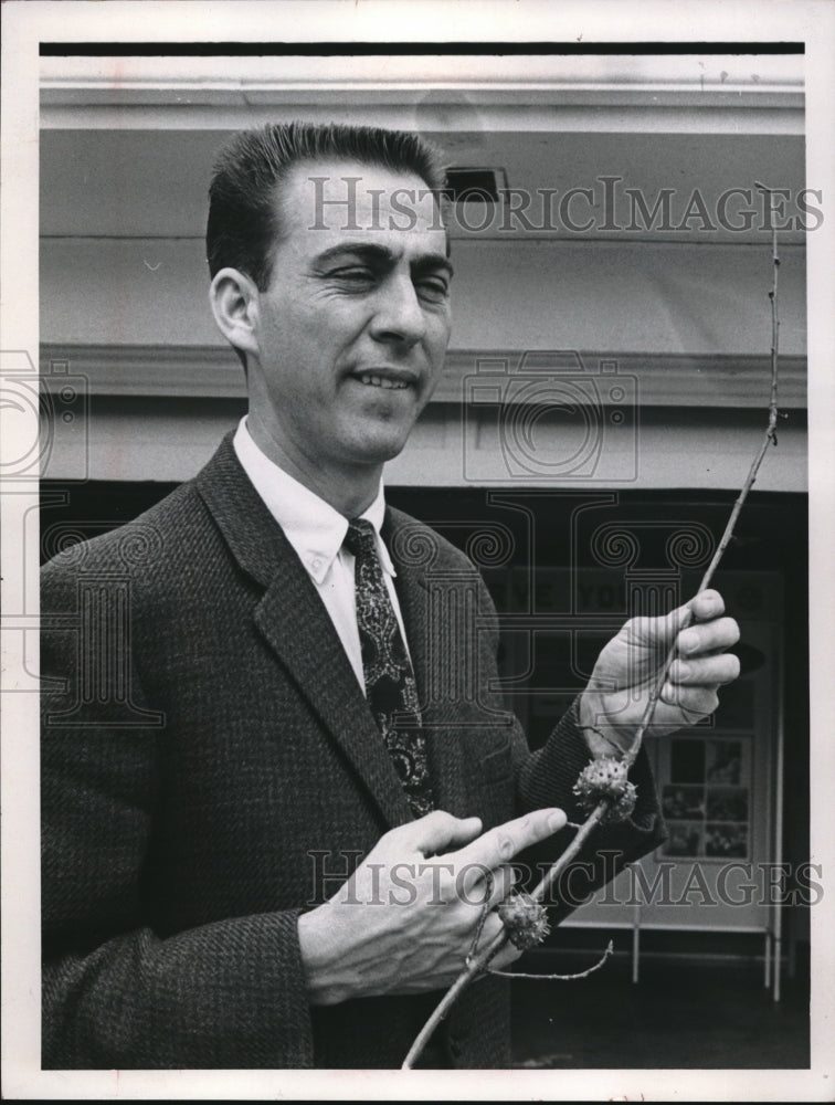 1967 Press Photo Bill Cartee of Painseville State Agriculture Agent - Historic Images