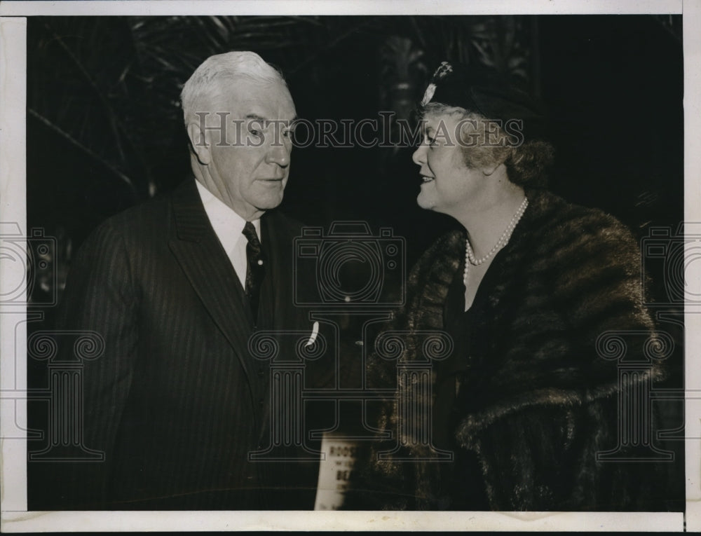 1935 Press Photo Henry P. Fletcher and Ruth Pratt selected as Republican reps - Historic Images