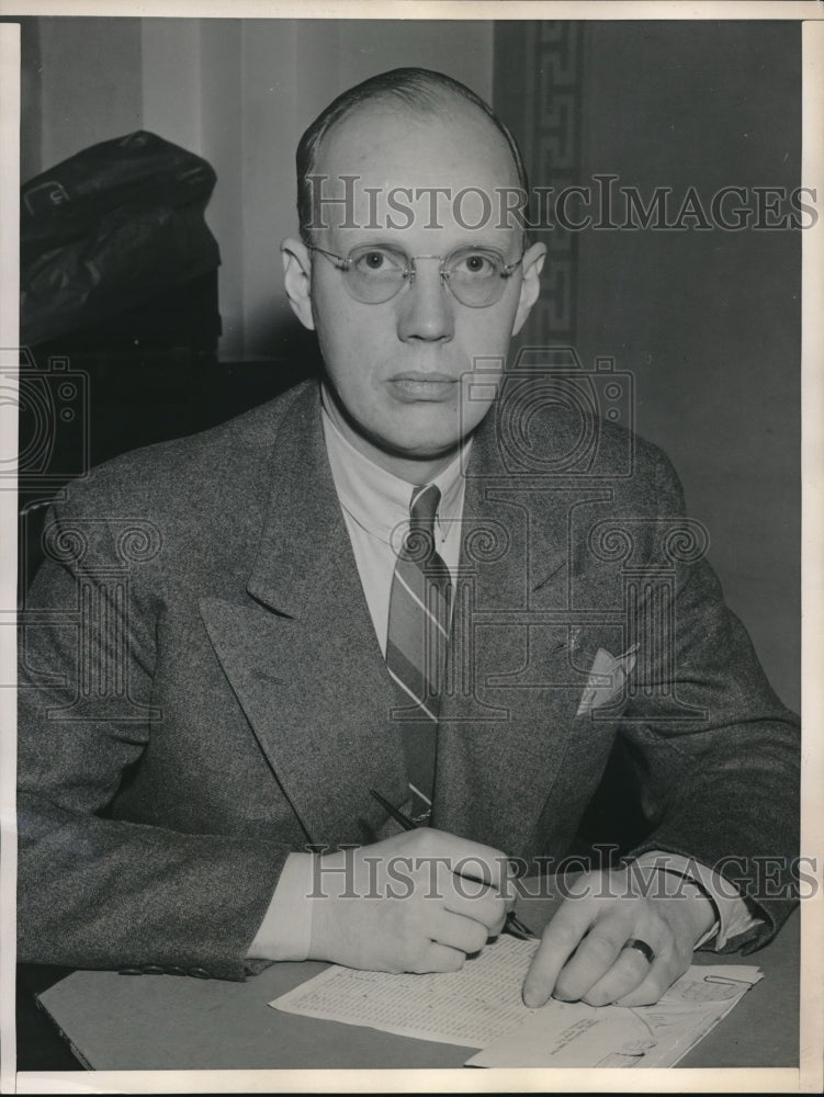 1947 William Reed was named Senate Dep. Sgt. at Arms - Historic Images