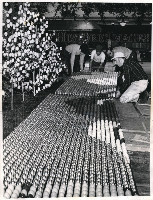 1970 Press Photo Eggshell Land Cleveland Home and Flower Show - Historic Images