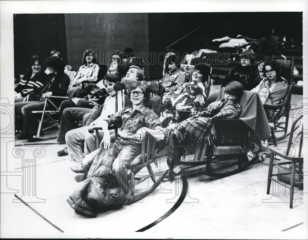 Press Photo Rocka-Thon Ridgewood Methodist Church - Historic Images