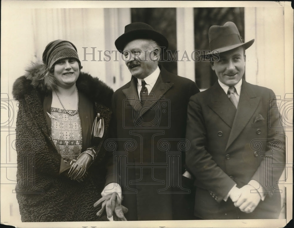 1926 Mrs. Alan Cobhan, Henry Chilton, Alan Cobhan - Historic Images
