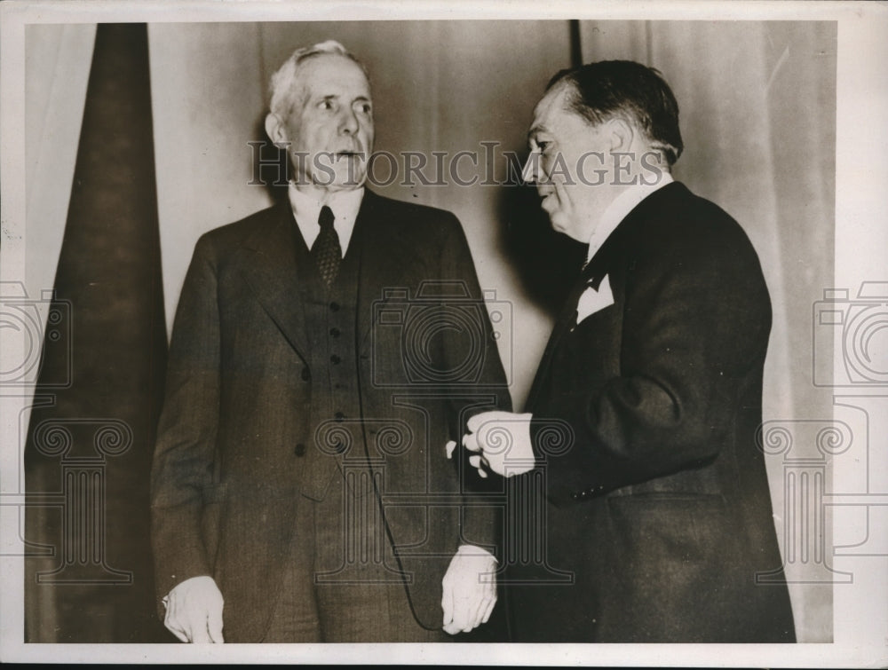 1937 Press Photo James Reed, Frderick H. Stinchfield - Historic Images