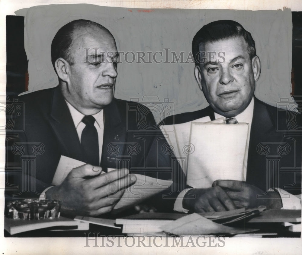 1957 Joe Curzan George M. Harrison Blase McClellan Committeee - Historic Images