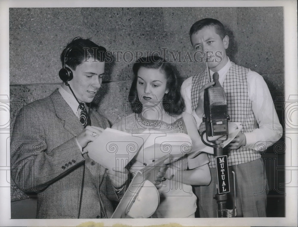 1946 Press Photo Boy Mayor is Chicago Radio Producer - Historic Images