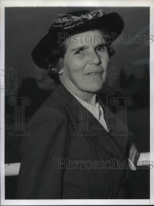 1941 Alethia Pattison Daughter of Late Governor of Ohio Jailed Germa - Historic Images