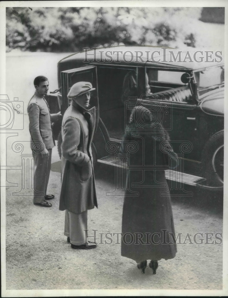 1932 Press Photo Former Mayor James Walker of New York on Riviera - Historic Images