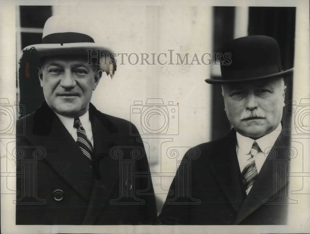 1927 Senator Robert Wagner and Congressman David J. O&#39;Connell - Historic Images