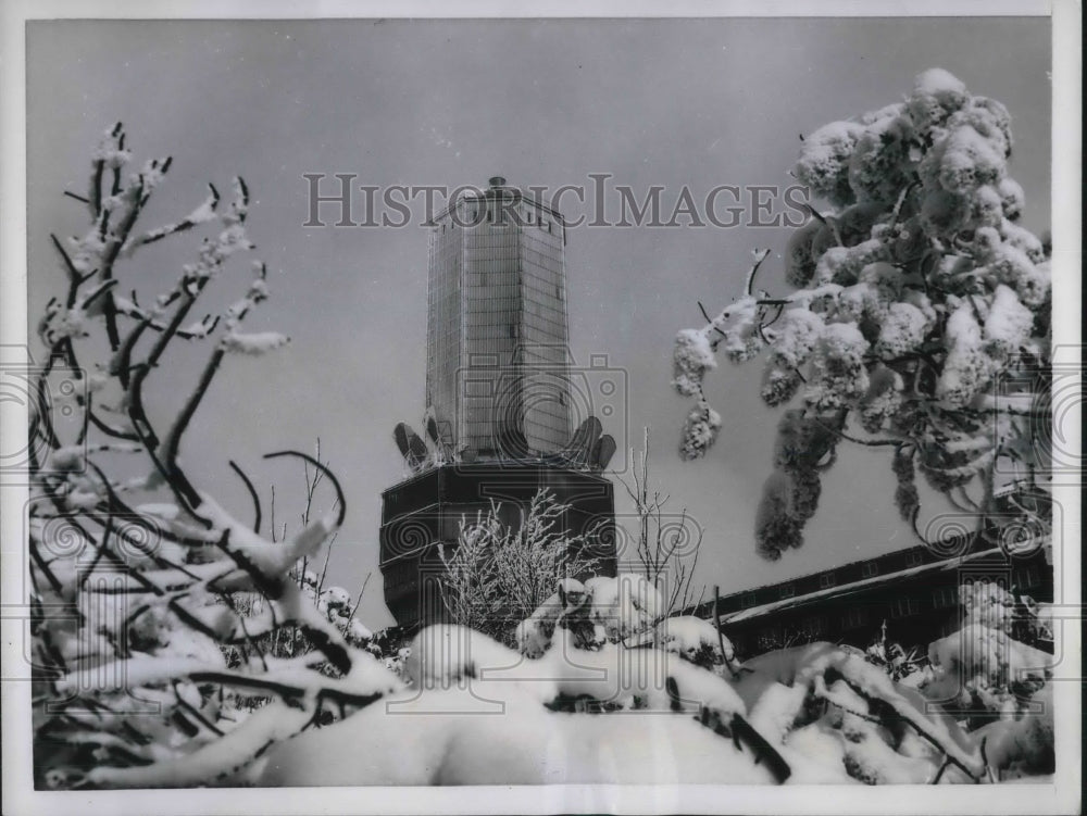 1958 Press Photo Taunus Mountains. - Historic Images