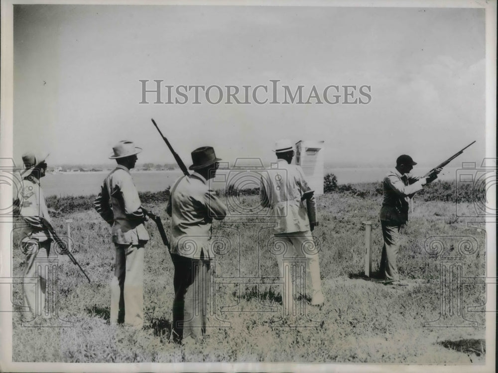 1937 Press Photo Carl L. Schewiner, Frank Traeger Jr, and Frank R. Kelly - Historic Images