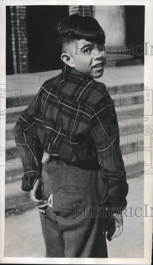 1948 Press Photo Keith Robinson After Being Attacked By Escaped Lioness-Historic Images