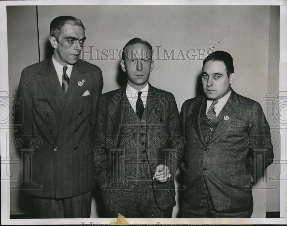 1933 NRA Officials at Philadelphia Rapid - Historic Images