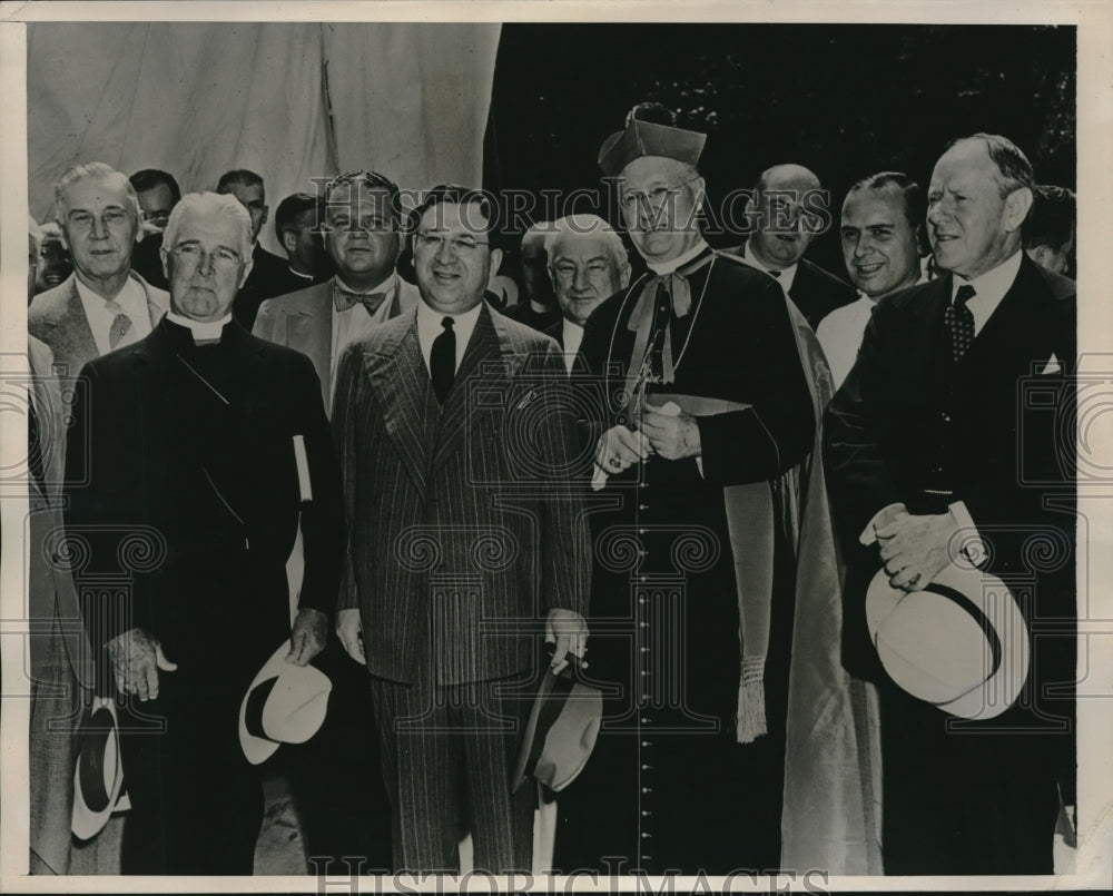 1939 Press Photo Ernest Milmore Stires, Benjamin Feinberg, Edmund Sibbons, Reoux - Historic Images