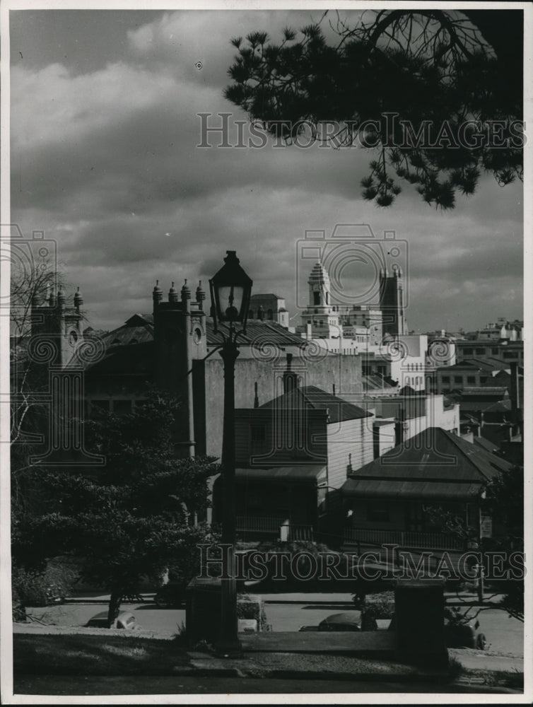 1940 Press Photo Auckland City - Historic Images