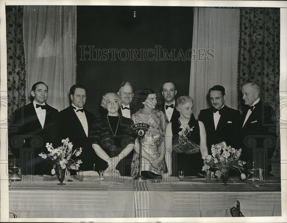 1938 Press Photo New Radio Station to improve Inter-American Relations - Historic Images