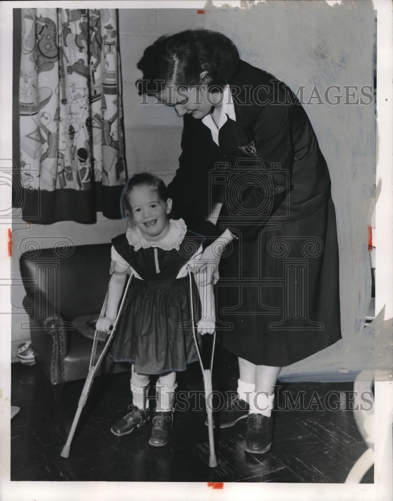 1953 Press Photo Barbara Mc.Arole - Historic Images