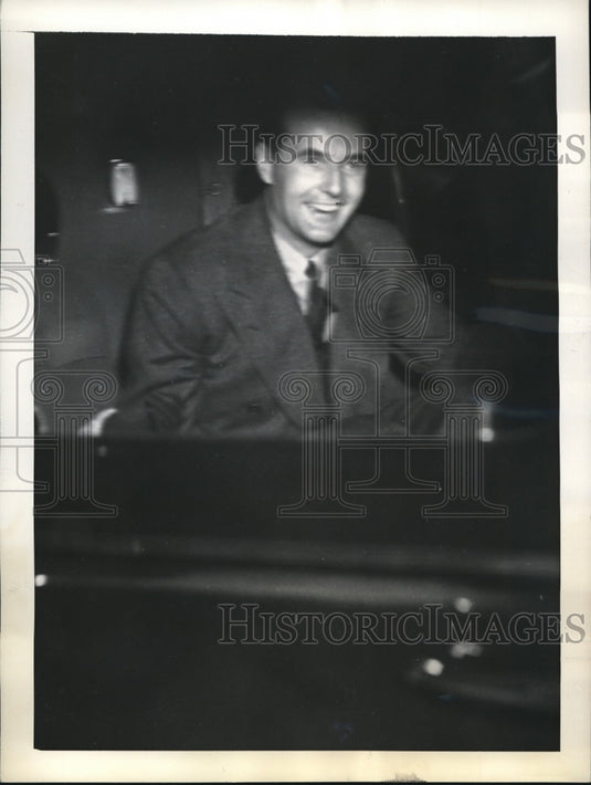 1937 Press Photo Allan Henry Hoover, son of President Hoover - Historic Images