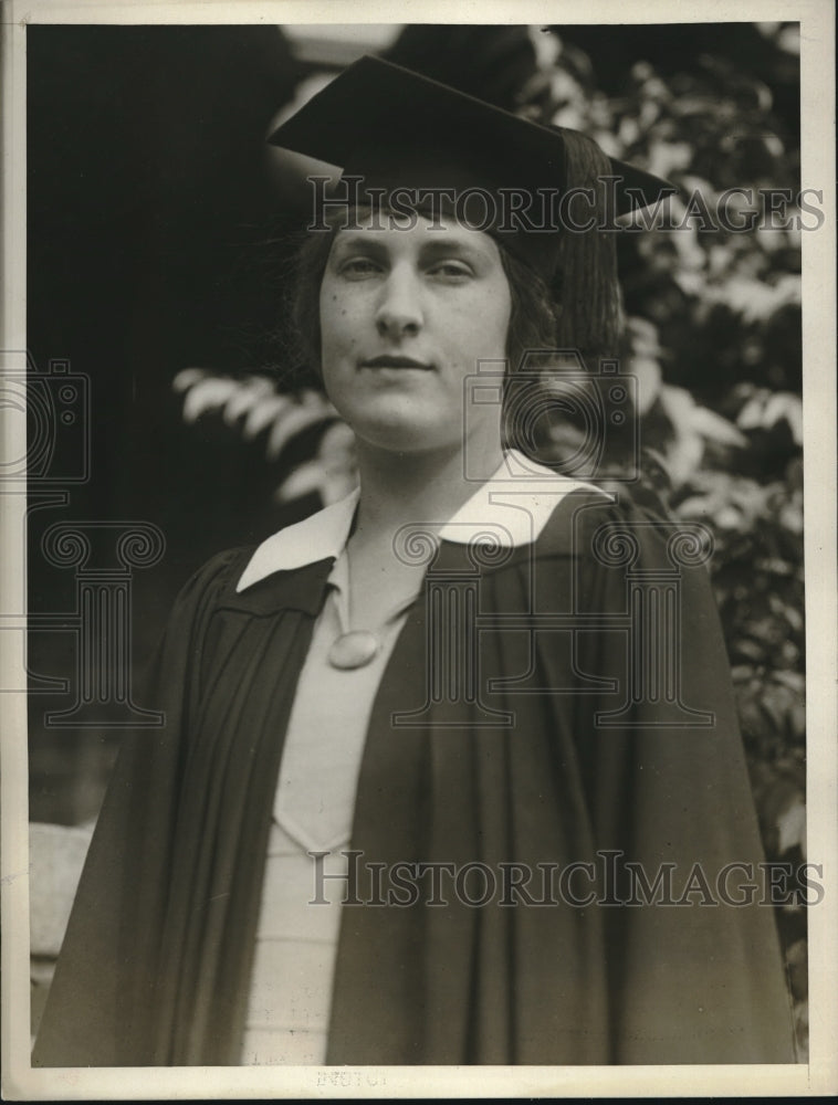 1929 Press Photo Virginia Piggott, President of Student Government - Historic Images