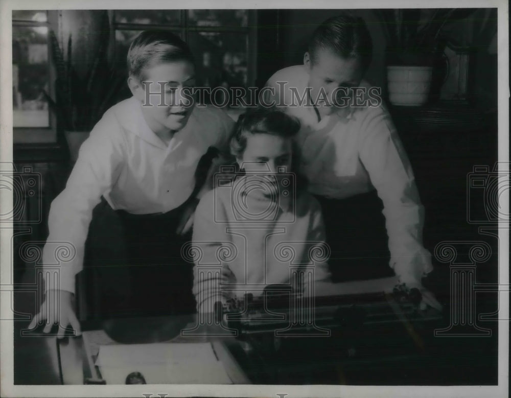 1943 David Levy, Virginia Finley & Charles Abel Author of "The Prot - Historic Images