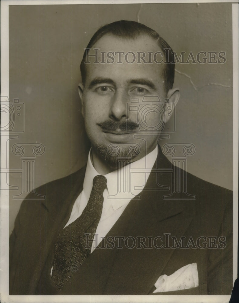 1930 Press Photo Professor Charles Hodges-Columbia-Historic Images