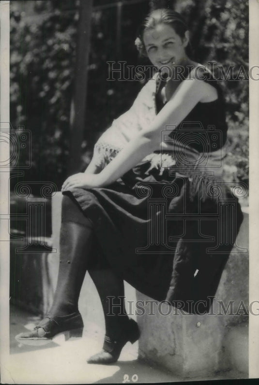 1923 Press Photo Beautiful Gladys Fox - nec23894 - Historic Images