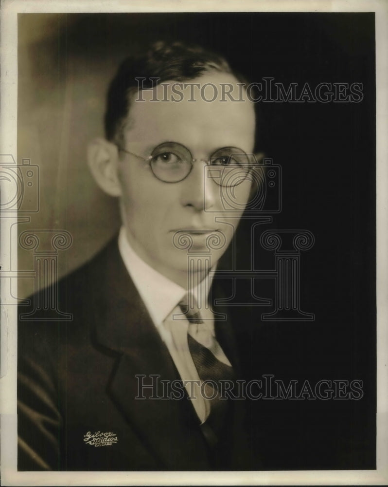 1928 Press Photo John Tully, Treasurer of Radio Manufacturers Assn - Historic Images