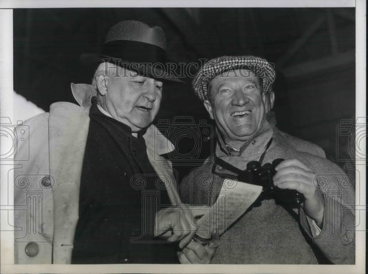 1938 Press Photo Jesse Jones and Stewart McDonald - Historic Images
