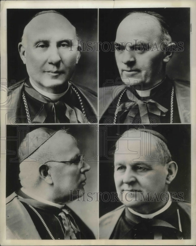 1939 Press Photo Cardinals Who Will Assist in Election of New Pope Vatican City - Historic Images