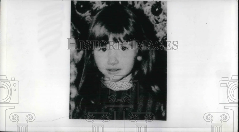 1969 Press Photo Kristie Slater found in Atlanta dept. store (missing from TN) - Historic Images
