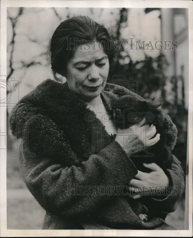 1939 Press Photo Mrs Mabel Jones West-Historic Images