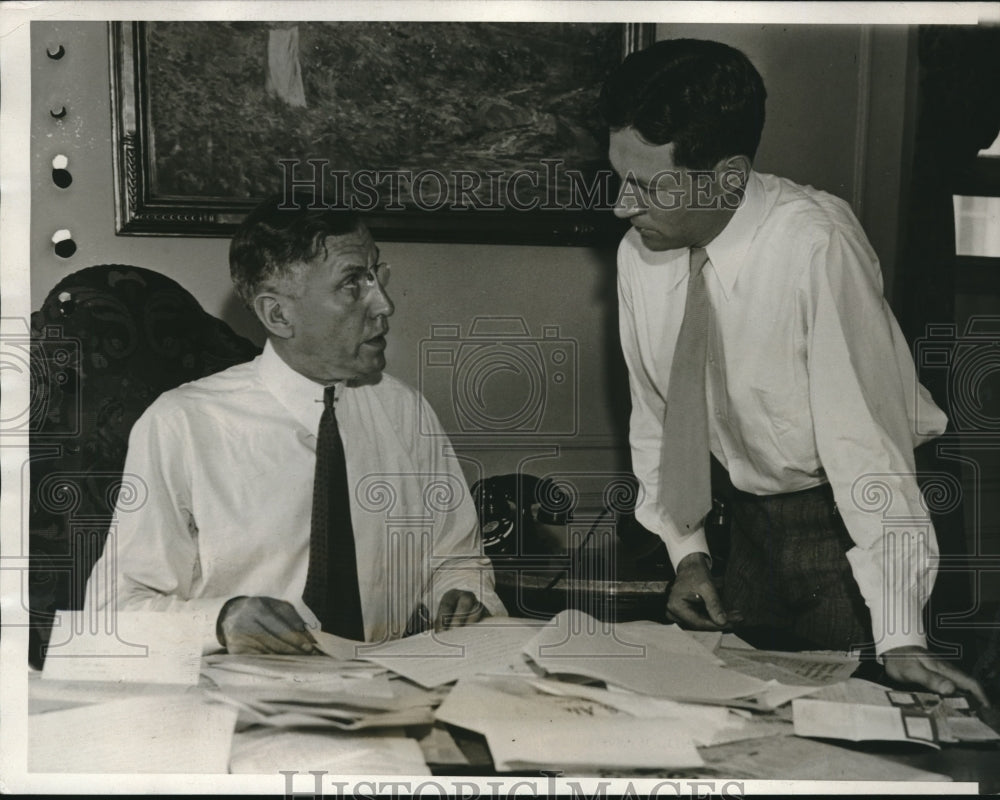 1932 Press Photo Jouett Shouse Chairman of Democratic National Committee - Historic Images