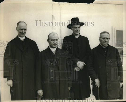 1926 Rev. Thomas Shine Rev. George Matucicias Rev Henry Graham - Historic Images
