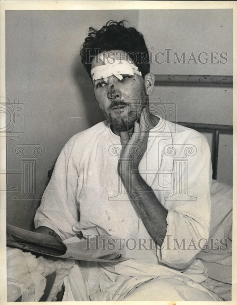 1938 Press Photo Thomas Joy ex convict shot and killed Mrs. Ruth Voorhees - Historic Images