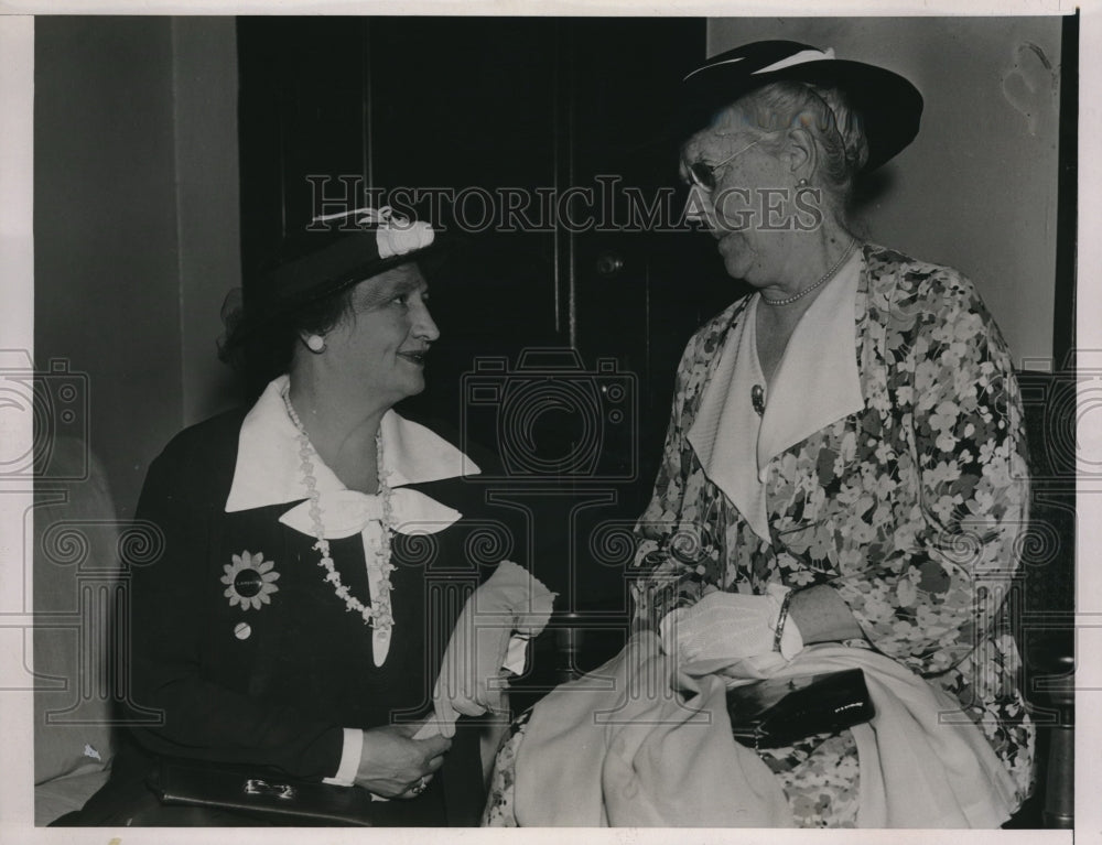 1936 Press Photo Old Women Delegates Attend Republican National Convention - Historic Images