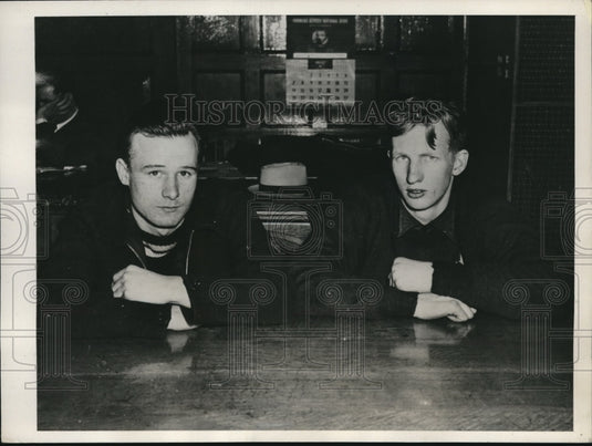 1940 Al Lelancey And Joe Stewart Extorted Janet Lindsay Socialite - Historic Images
