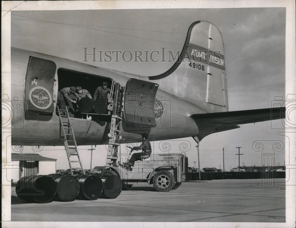 1948 Great Falls Air Force base Replacement Training Unit C-54-Historic Images