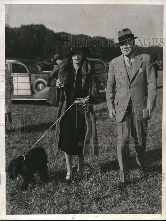 1936 Mrs Peters Holmes Harry Cushing West Hills Horse Race-Historic Images