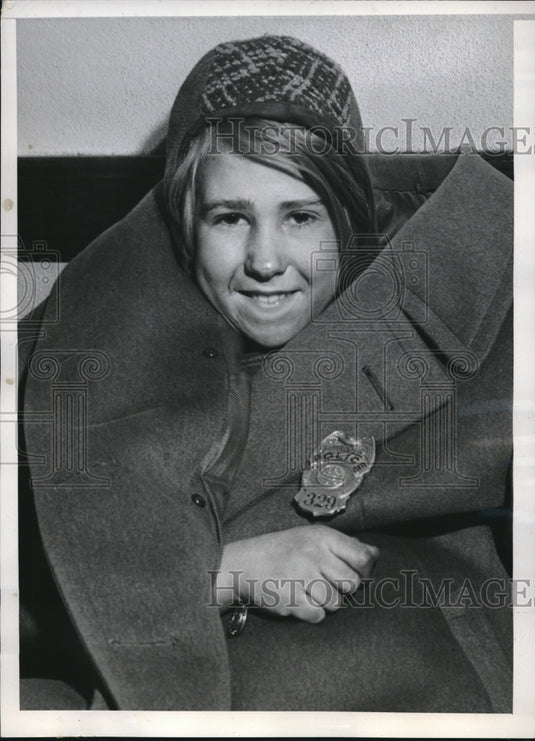 1941 Press Photo Kansas City Missouri Cora Elizabeth May Drew Police - Historic Images