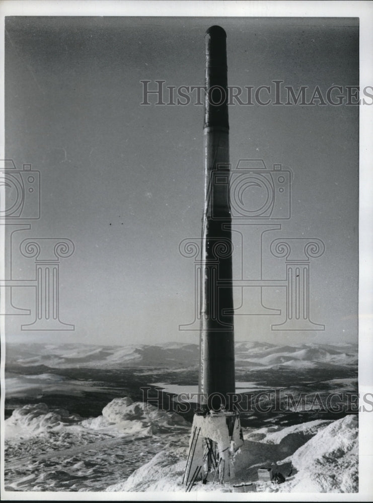 1962 Press Photo New TV Relay in Osterdalen, Norway - nec26369 - Historic Images