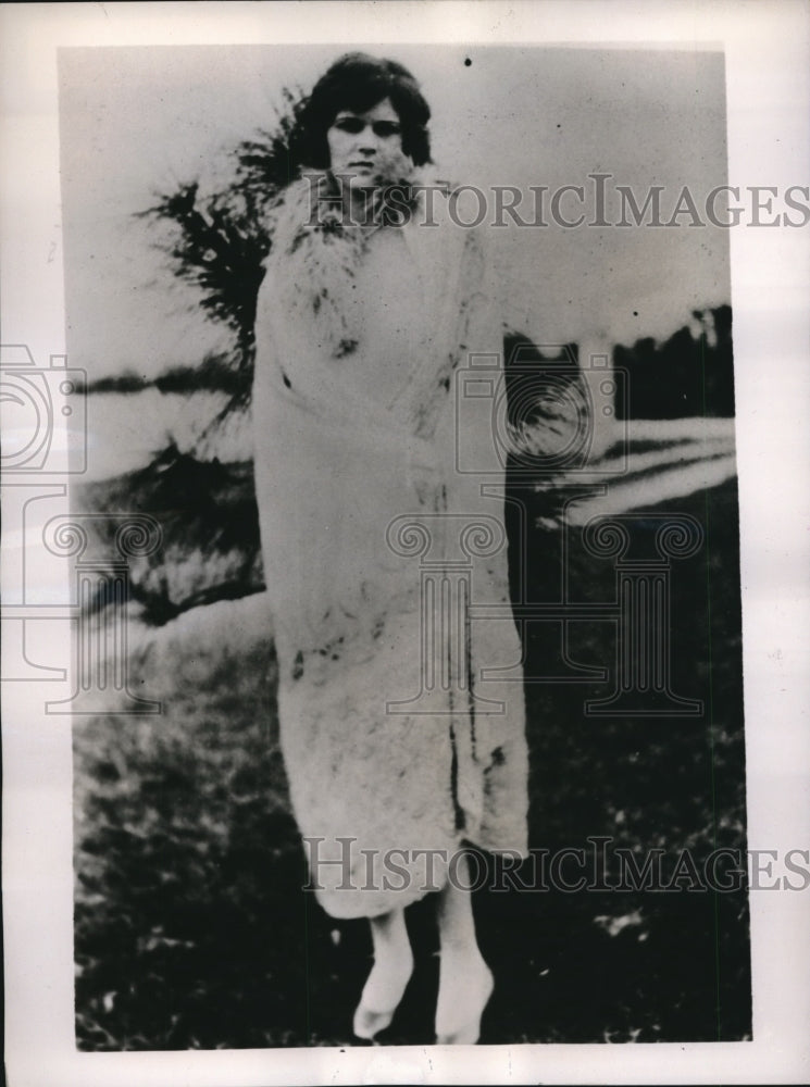 1930 Press Photo Hazel Haffey one of three slain in Miami Triple Murder - Historic Images