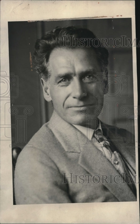 1930 Press Photo Dr Martin Dewey President Elect of the American Dentist Assoc - Historic Images