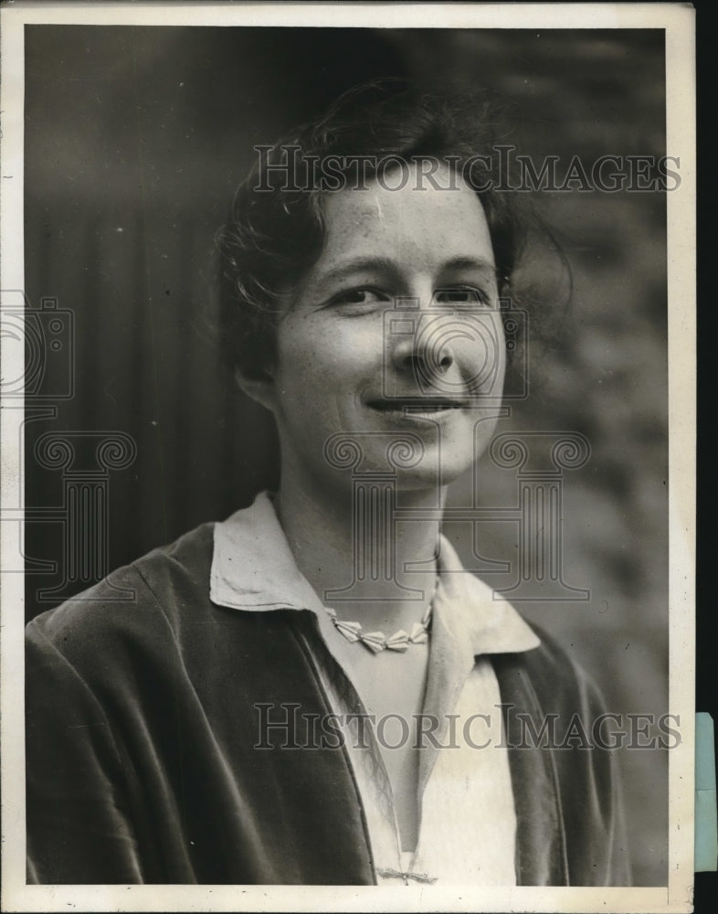 1929 Press Photo Katherine Goodman Germantown Pennsylvania Class President - Historic Images