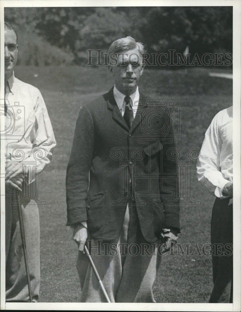 1933 Press Photo Harold Stanley Guarantee Trust Company President - Historic Images