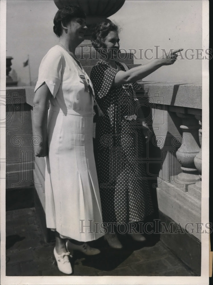 1933 Winifred Frye, Kathryn Starbuck New York Federation - Historic Images